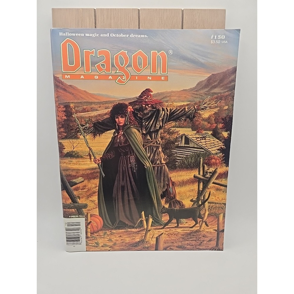 Dragon Magazine #150 TSR Dungeons & Dragons  Halloween Magic‎